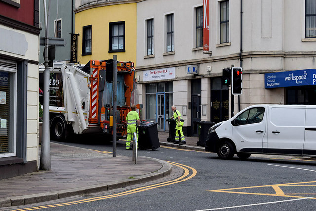 Refuse collection, Omagh