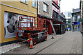 Cherry picker, Main Street, Omagh