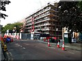 Construction site, Eskdale Terrace, Brandling Village, Jesmond, Newcastle upon Tyne