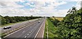 Northbound M18 from Greenland Lane overbridge