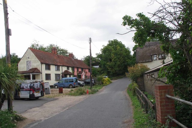 Cottages in Spellbrook Lane