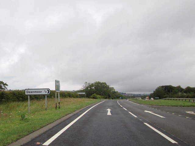 A1  Deanmoor  right,  Whittingham  to  the  left