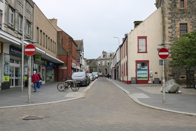 Castle Street, Stranraer © Billy McCrorie :: Geograph Britain and Ireland