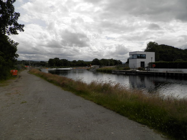 Caledonian Canal near Tomnahurich swing bridge