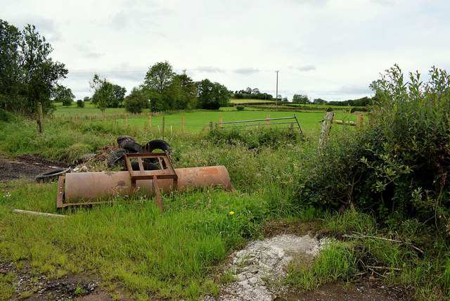 Roller in a field, Tullyvally