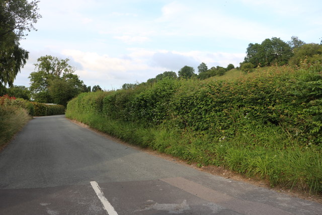 The lane to Burcombe off the A30