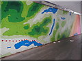 NS5574 : New artwork at Gavin's Mill Underpass (4) by Richard Sutcliffe