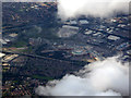 The Traford Centre from the air