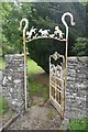 Garden gate, Crook Inn