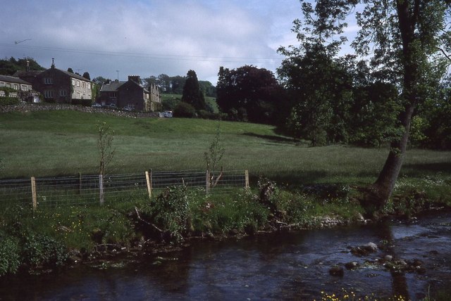 The River Aire and Hanlith