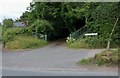 House entrance on Shaston Road, Stourpaine