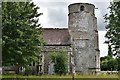 Beyton, All Saints Church: Part of the northern aspect