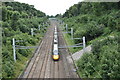 Sonning Cutting on the Great Western mainline