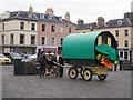 Horse and Vardo in the Square Kelso