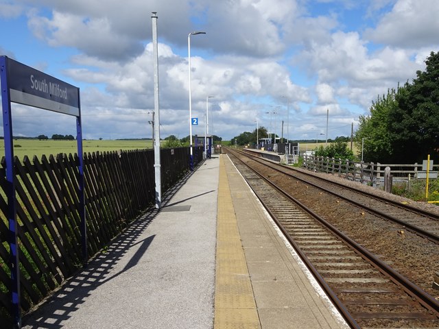 South Milford railway station, Yorkshire