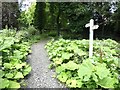 Entrance to walks on the Wallington Hall estate