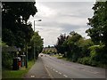 The A443 entering the edge of St Johns, Worcester