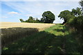 Bridleway by Eastfields Farm