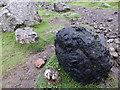 NG4954 : Basalt boulder near Needle Rock by Rudi Winter