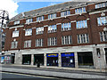 Shops on the north side of Eastgate, Leeds