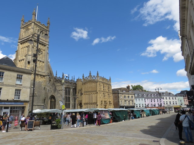 Market Place, Cirencester © Malc McDonald :: Geograph Britain and Ireland