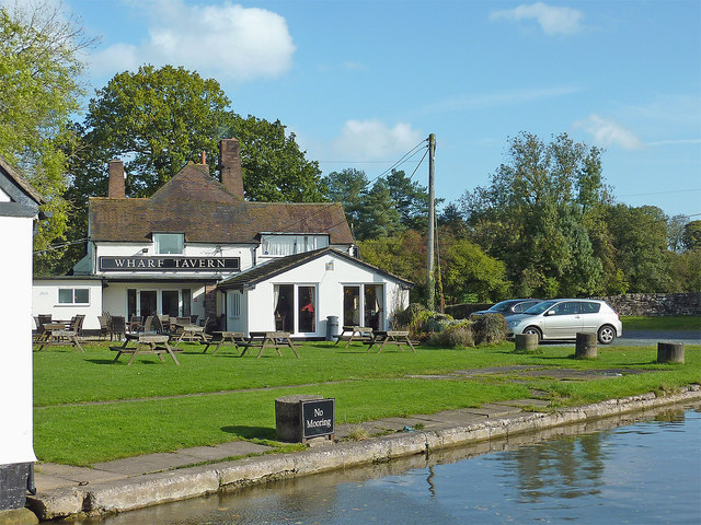 The Wharf Tavern near Goldstone,... © Roger Kidd cc-by-sa/2.0 ...