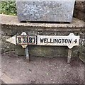 Direction Sign ? Signpost at the junction of Burn Hill and Butts Way