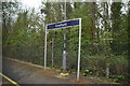 Crowhurst Station sign