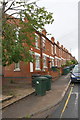 Houses and wheelie bins on north side of Humber Avenue