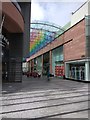SX9292 : Princesshay shopping centre with art installation, Exeter by David Smith