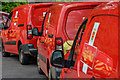 ST5661 : Chew Stoke : Royal Mail Vans by Lewis Clarke