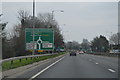 A27, approaching Stockbridge Roundabout