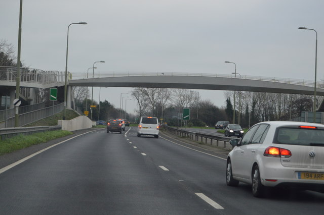 A27, Chichester bypass © N Chadwick cc-by-sa/2.0 :: Geograph Britain ...