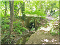 Halfsmock Stream - culvert under Halfsmock Stream path