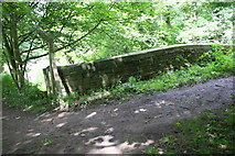 SD9926 : Mayroyd Bridge taking footpath over Rochdale Canal by Roger Templeman