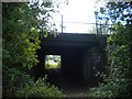 Public footpath under railway, Ratcliffe on Soar