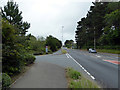 A view up Penglais Hill