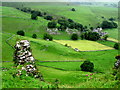 Dowel Dale and Dowall Hall farm from Chrome Hill