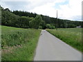 Minor road heading towards Castletown