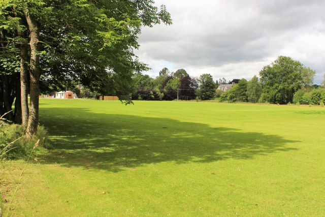 Fyvie FC Ground © Andrew Wood :: Geograph Britain and Ireland