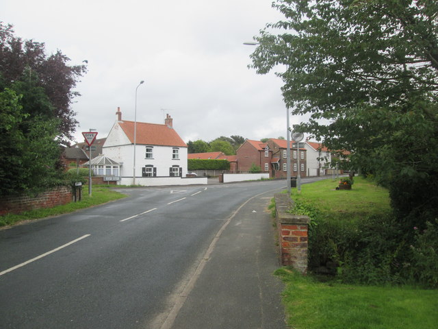 Old  Road  and  Main  Street  Junction.  Leconfield