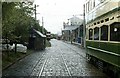 SK3454 : Crich tramway museum, main line – 1982 by Alan Murray-Rust