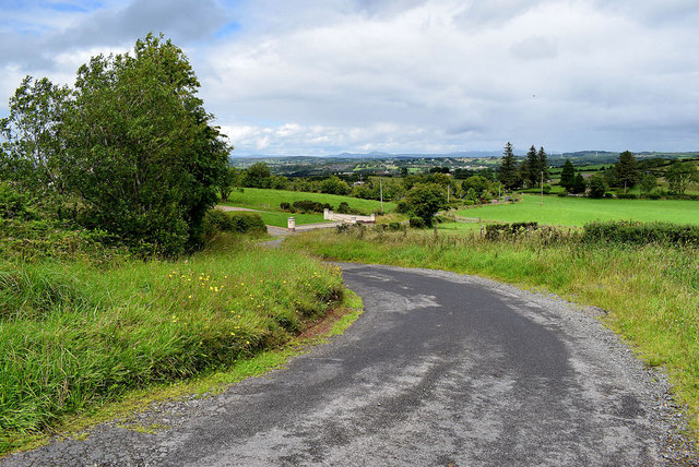 A bend along Maginn Road © Kenneth Allen cc-by-sa/2.0 :: Geograph Ireland