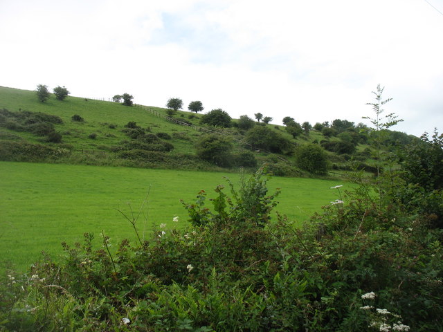 Farmland on Shipham Hill
