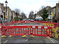 Road works, Coborn Road, E3, 2010