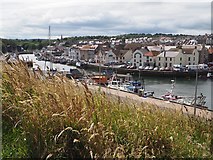 NT9464 : A View of Eyemouth Harbour by Jennifer Petrie