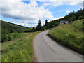 Glen Muick - Minor road at Linn of Muick Cottage