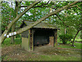 Shelter in Lawnswood cemetery