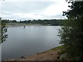 Trenchford reservoir dam