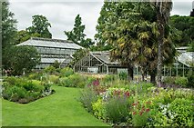 TL4557 : Cambridge University Botanic Garden : glasshouse range by Jim Osley